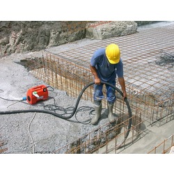 High-frequency concrete vibrators