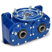 Double output worm gearboxes