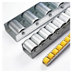 Conveyor guiding rollers